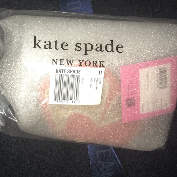 Kate Spade NWT Wing It Wicker Butterfly Coin Purse on a Chain - Picture 8 of 11